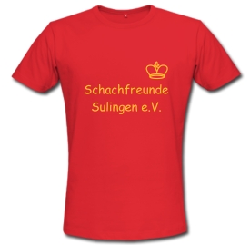 Sommer T-Shirt Schachfreunde Sulingen "König"